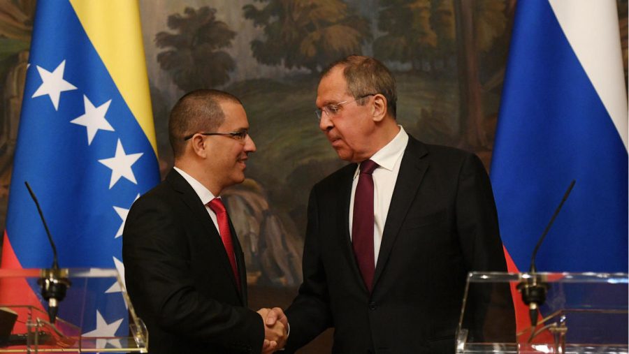Sergei Lavrov y Jorge Arreaza