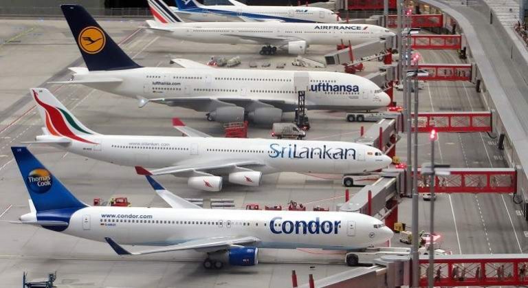 (Vídeo)La imagen de la crisis: Aeropuertos como “cementerios” de aviones