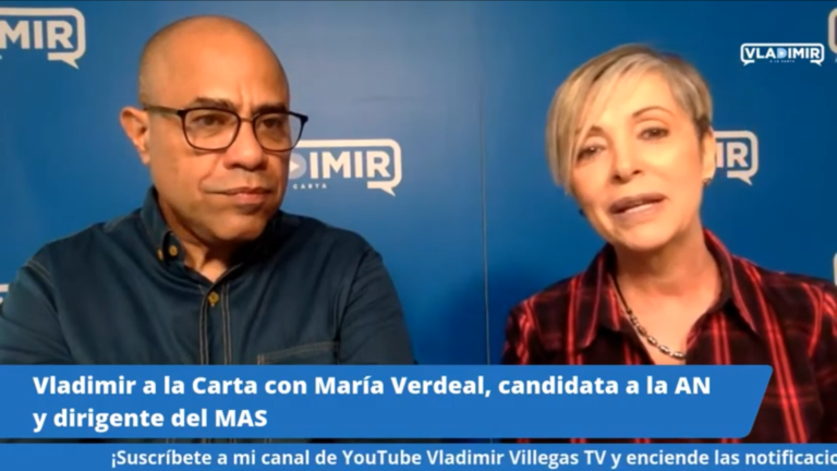 María Verdeal:  El único éxito que le reconozco al gobierno de Nicolás Maduro es haber logrado la división de la oposición.